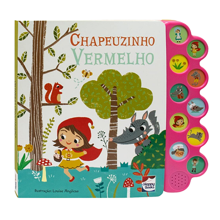 Livro com Som Chapéuzinho Vermelho