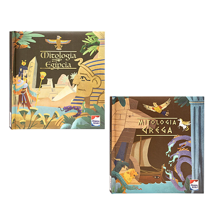 Livros Infantis de Mitologia - Grega e Egípcia