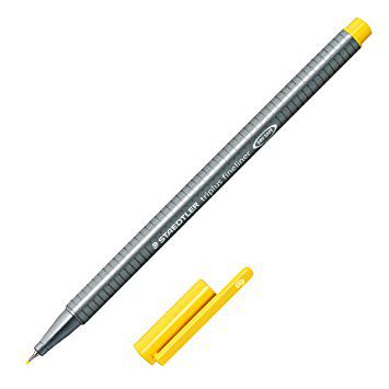 Caneta Staedtler Triplus Fineliner 01 Amarelo