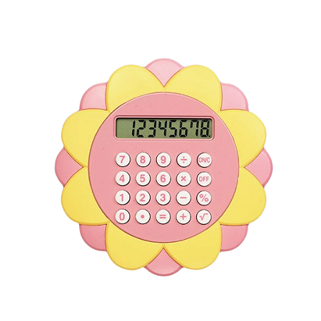 Mini Calculadora Flor