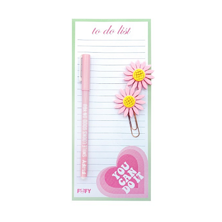 Kit Anotação Primavera Rosa