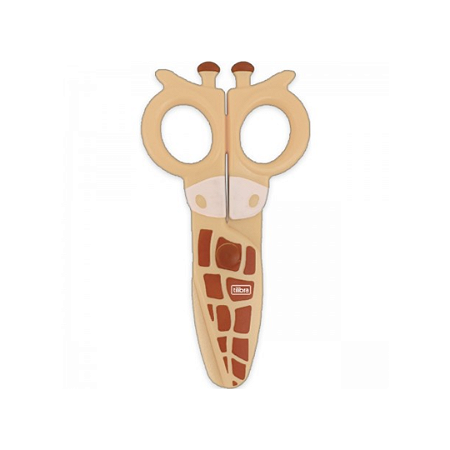 Tesoura Escolar Girafa