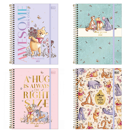 Planner Espiral Ursinho Pooh 2025