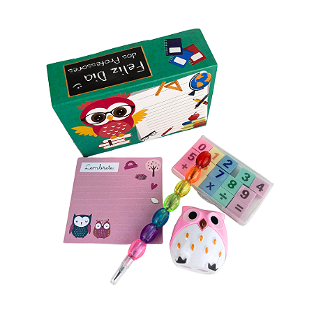 Kit Professor Corujinha 1 - Dia dos Professores