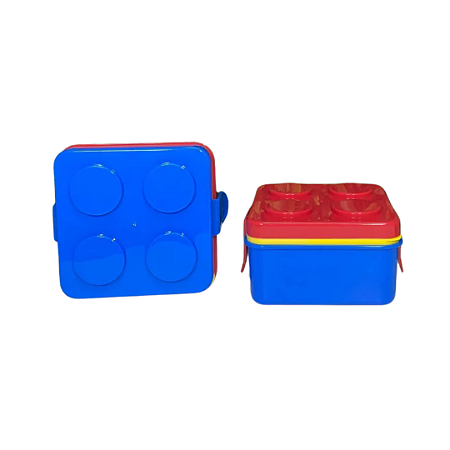 Marmita Quadrada Lego - 2 Andares