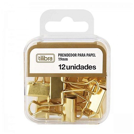 Binder Dourado 19mm