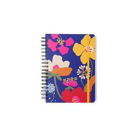Caderno Espiral Pólen Pautado 17x24 Aromas Azul 160 fls