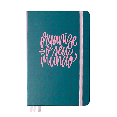 Caderneta Kemily Miolo Tri 14x21 Organize Verde