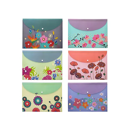 Pasta Horizontal A4 Love Flowers