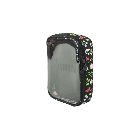 Estojo Box 100 Pens By Sof Floral Preto