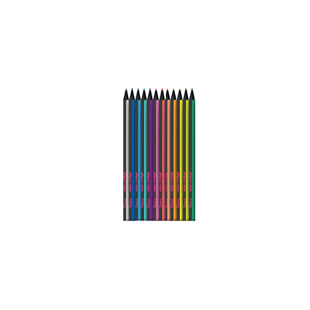 Lápis de Cor Neon by Luluca 12 cores
