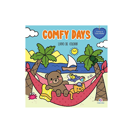 Livro para Colorir Comfy Days 48 Folhas
