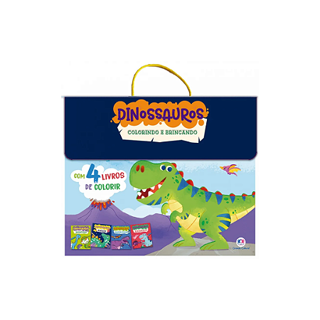 Dinossauros - Colorindo e Brincando