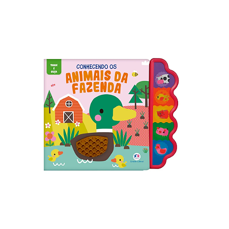 Livro Sonoro Conhecendo os animais da fazenda