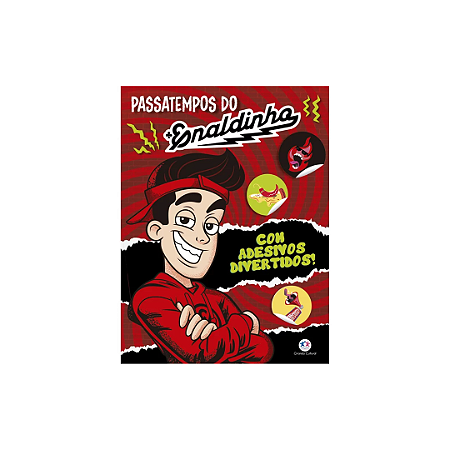 Livro Adesivos Enaldinho - Passatempos do Enaldinho