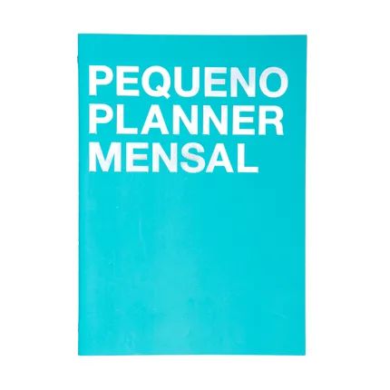 Planner na Medida Azul- Pequeno