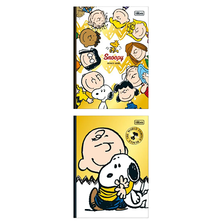 Caderneta Snoopy 96 folhas 105mm x 148mm