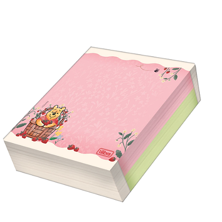 Tilembrete Decorado Pooh - 80 x 91mm 100 Folhas