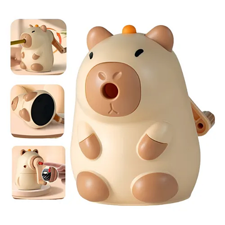 Apontador Manual de Mesa Capivara