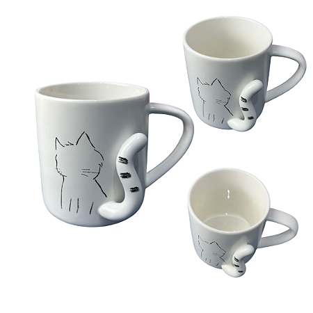 Caneca Gatinho com Rabo