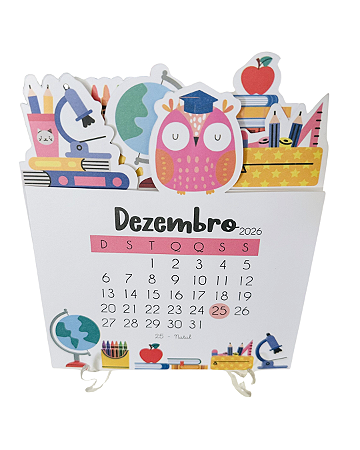 Calendário 2026 Corujas