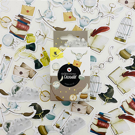 Adesivo na Caixinha Magia no Ar