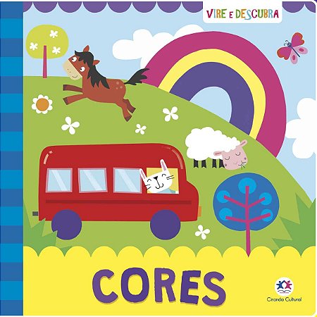 Livro Cores Vire e Descubra