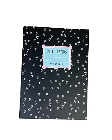 BROCHURA MIL PLANOS PRETA 50FLS