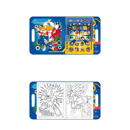 Álbum para Colorir e Divertir +3 anos Sonic