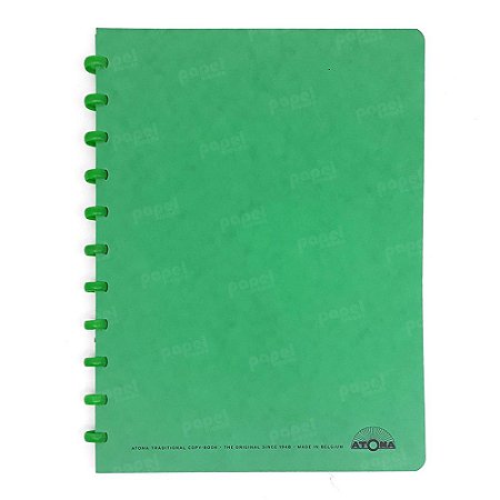 Caderno de Discos Verde A4