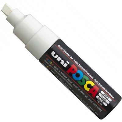 Caneta Posca - PC-8K - Branca