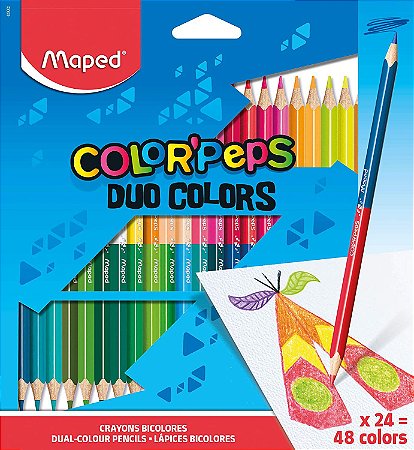 Conjunto de Lápis Color' Peps Duo 38 Cores