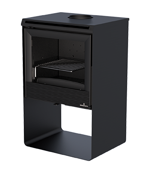 Salamandra ou stove a Lenha - Bronpi - modelo CROACIA TURBINA