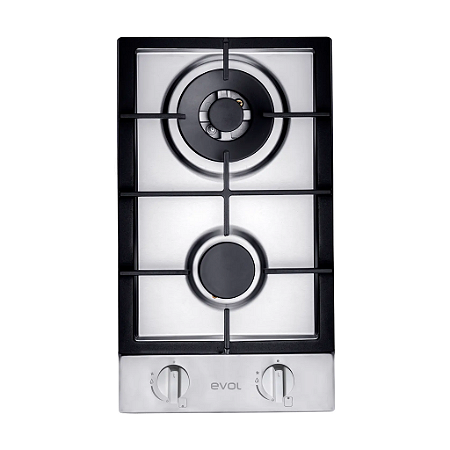 Cooktop a Gás Evol Siena 2Q – Dominó 2 Bocas