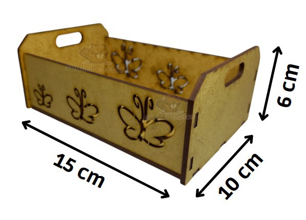 10 CAIXOTINHOS DE FEIRA TRÊS BORBOLETAS EM MDF - PRESENTES - DATAS ESPECIAIS