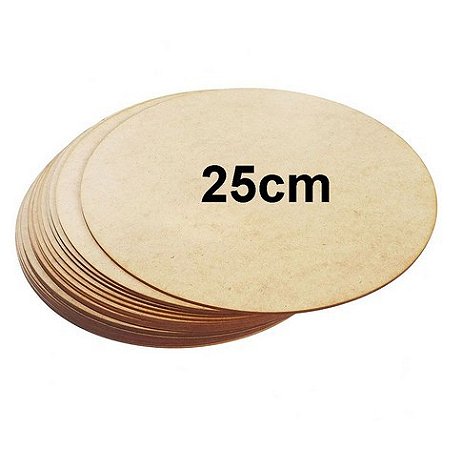 CONJUNTO DE 5 SOUSPLAT MDF - REDONDO