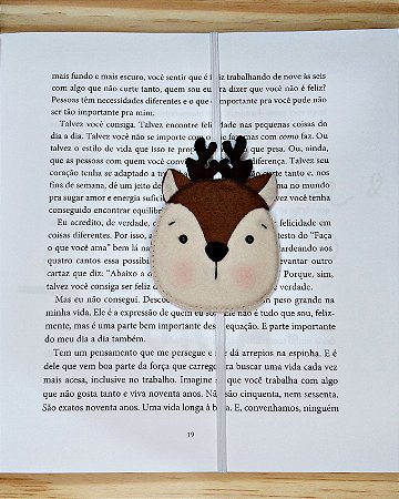 Marcador de Página - Cervo