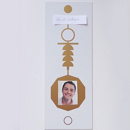 Placa Radiônica Cruz Ansata - Em PVC