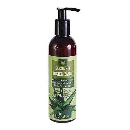 Sabonete Higienizante Ingredientes Orgânicos | Livealoe