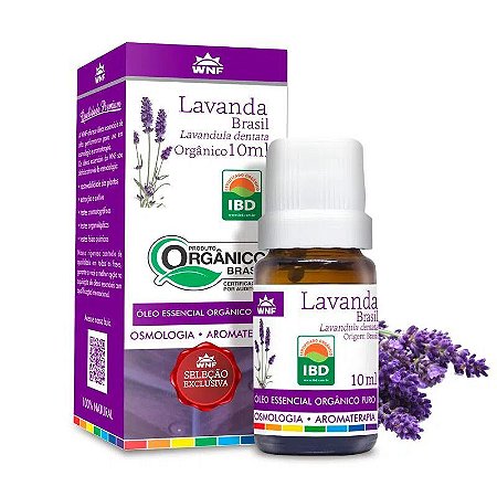 Óleo Essencial de Lavanda Brasil Orgânico 10ML | WNF