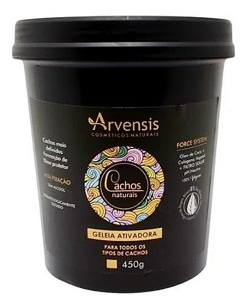 Geléia Ativadora Cachos Alta Fixação 450 g | Arvensis