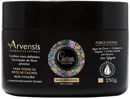 Geleia Ativadora Cachos Alta Fixação 250 gr | Arvensis