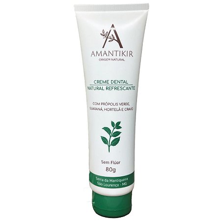 Creme Dental Natural Refrescante 80g | Amantikir