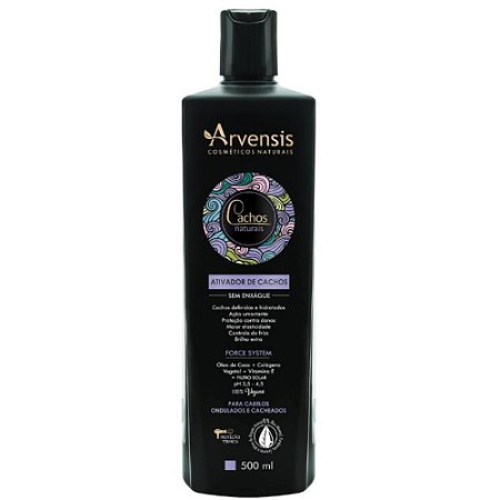Ativador de Cachos Cabelos Cacheados e Onduladas 500 ml | Arvensis