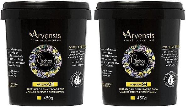 Kit Arvensis Máscara 2x1 450g 2 Unidades