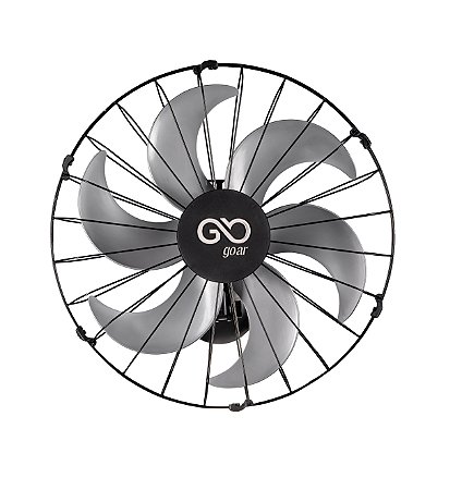 Ventilador V50 cm Parede Preto