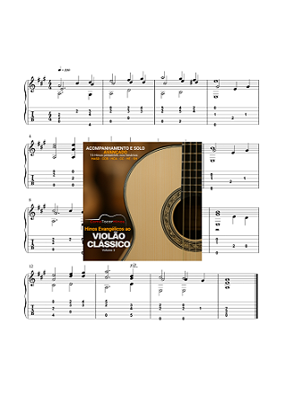 [Partitura] Mais Perto Quero Estar - Solo Avançado