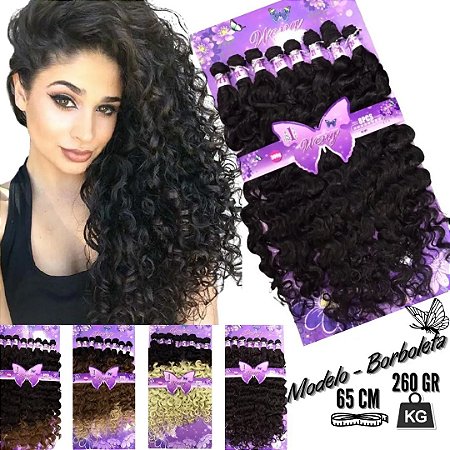 Cabelo orgânico Weng Borboleta