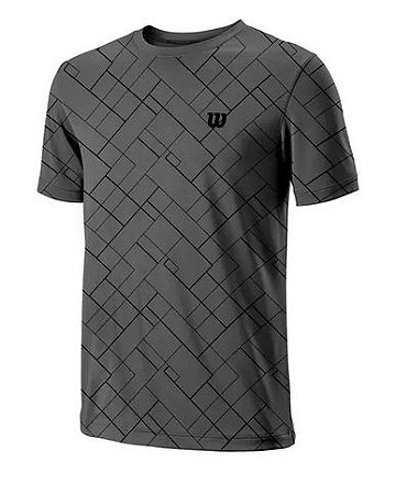 CAMISETA WILSON RUSH II GRAFITE