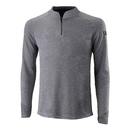 BLUSA MASCULINA WILSON CLUB MAO ZIPER MESCLA